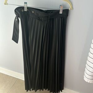 Zara leather skirt